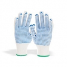 好員工H13-DL500DB防滑PVC點珠棉紗手套