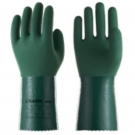 LANON蘭浪V330-35發(fā)泡耐油丁腈防化手套