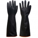 LANON蘭浪W145長(zhǎng)款加厚型乳膠防化手套