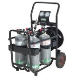 梅思安10208709四瓶式移動供氣裝置車架